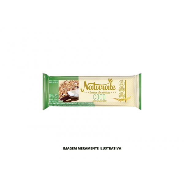 BARRA DE CEREAL - NATURALE - 22g COCO CHOCO - DP24